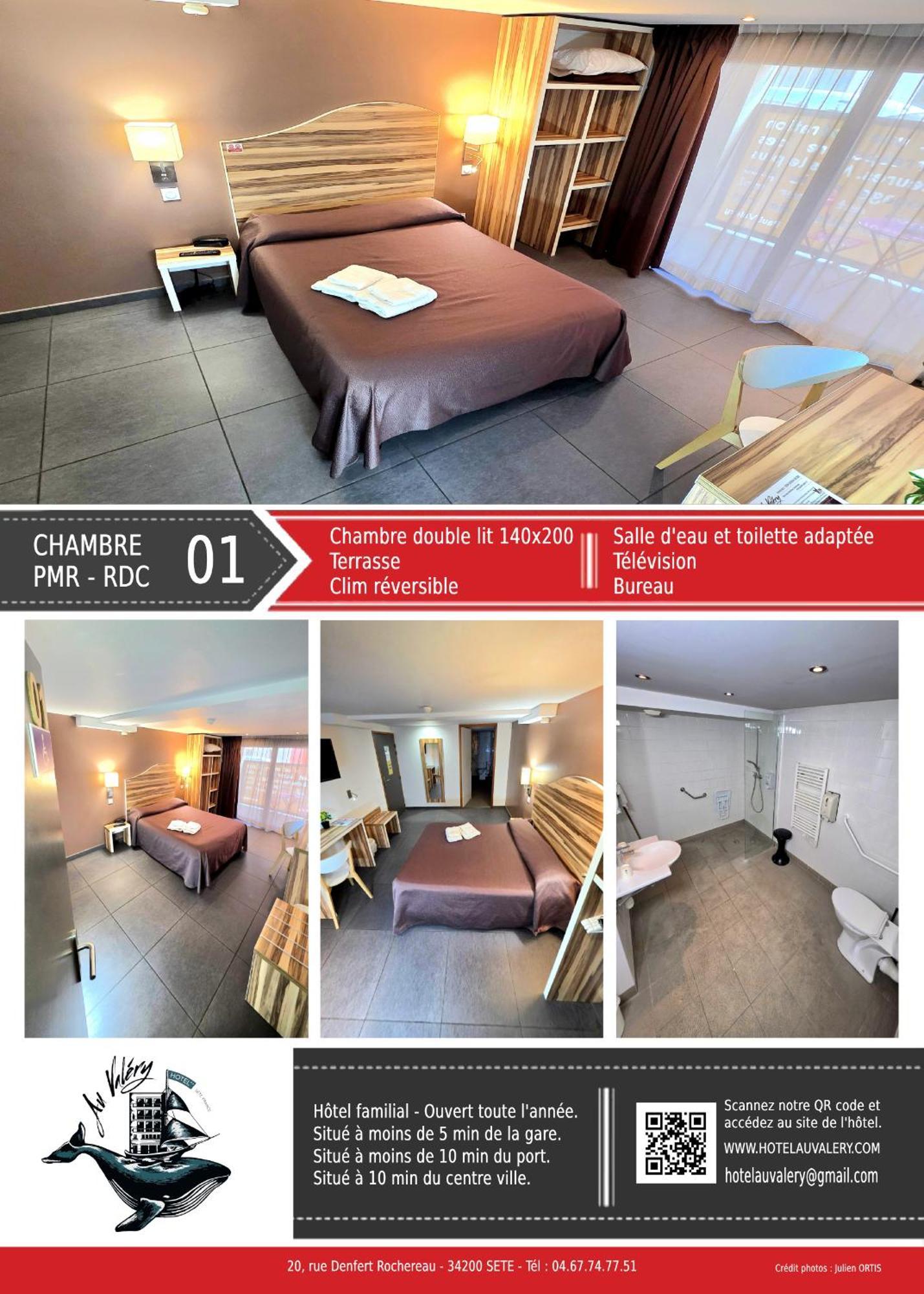 Sète Hotel Au Valery מראה חיצוני תמונה